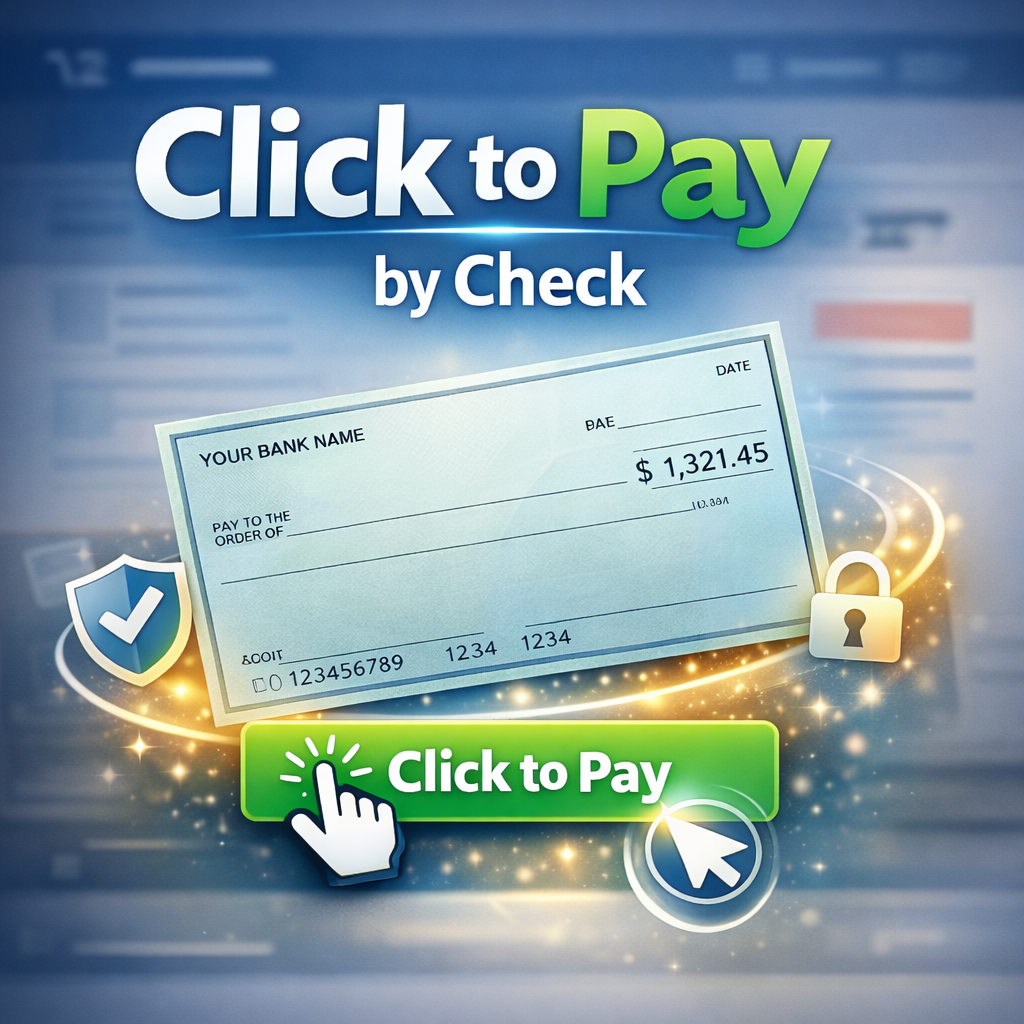 Click to Pay by Check